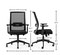 Marrett Mesh and Fabric Task Chair in Black by Union and Scale (53249)